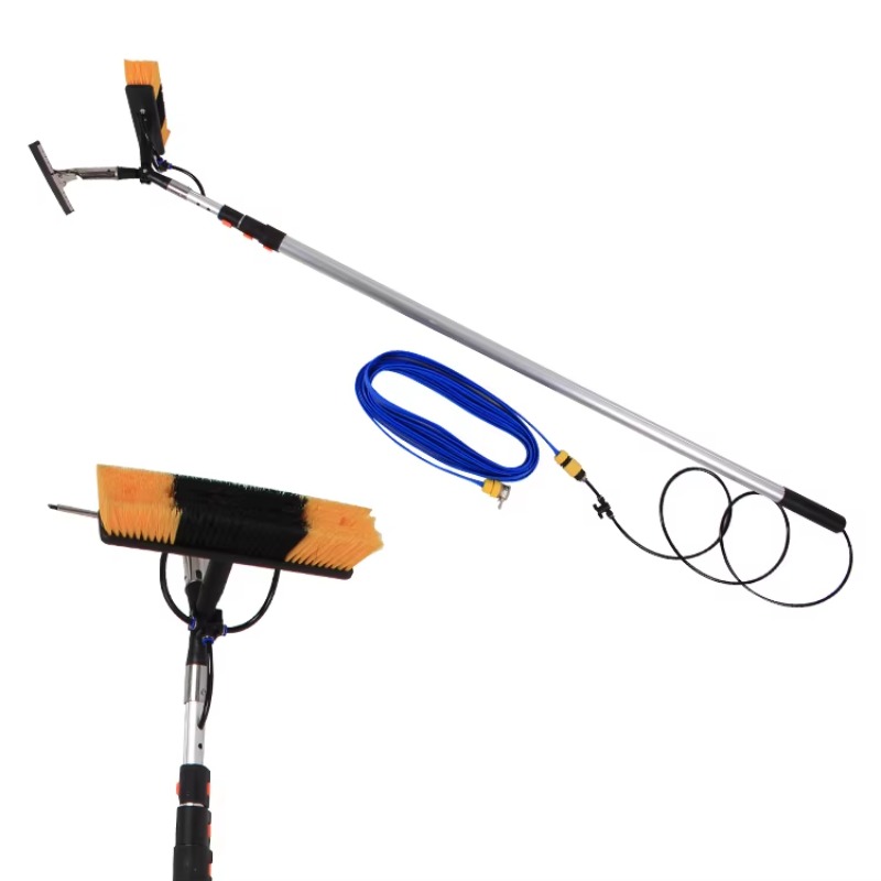 Fishing Rod Telescopic - Solar Panel Cleaning Brush Window Cleaning