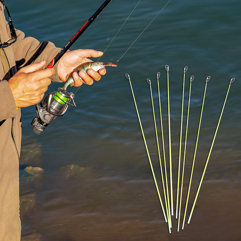 Fishing Rod Boat - 5Pcs 42CM Boat/Raft Rod Tip Spare