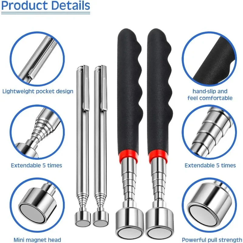 Telescopic Magnetic Pen Portab - Fishing Rod Telescopic 评论和价格