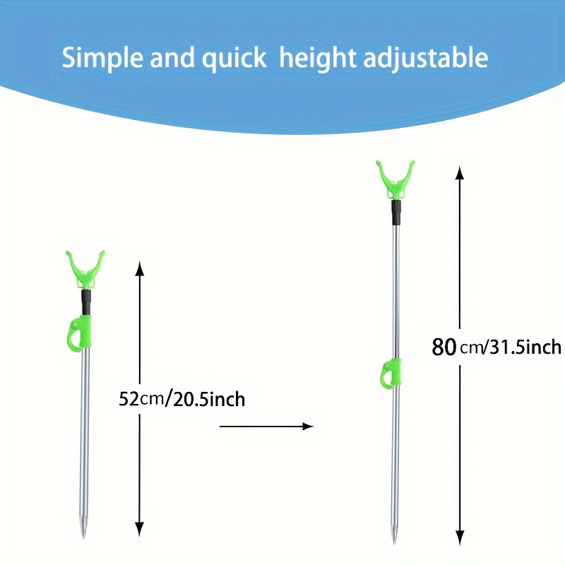 2pcs Premium Aluminum Alloy Te - Fishing Rod Telescopic 评论和价格