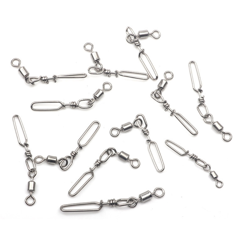 10Pcs Stainless Steel Quick Sn - Fishing Rod Repair Kit 评论和价格