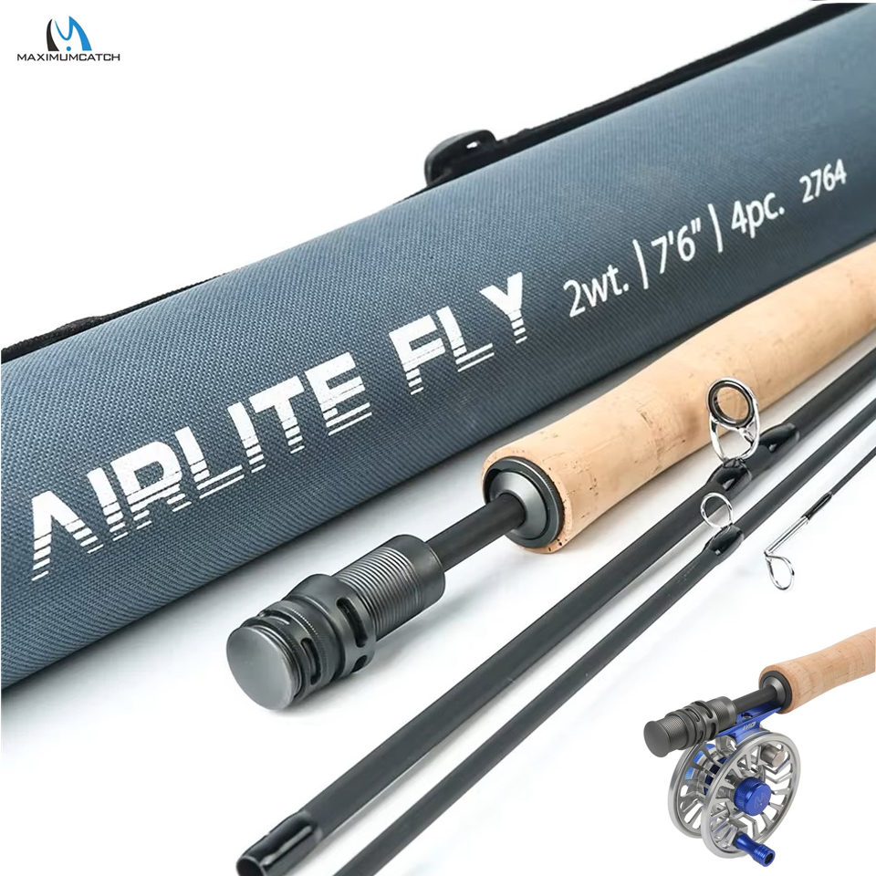 MAXIMUMCATCH 7.5-10ft 2/3WT Ai - Fishing Rod Ice 评论和价格