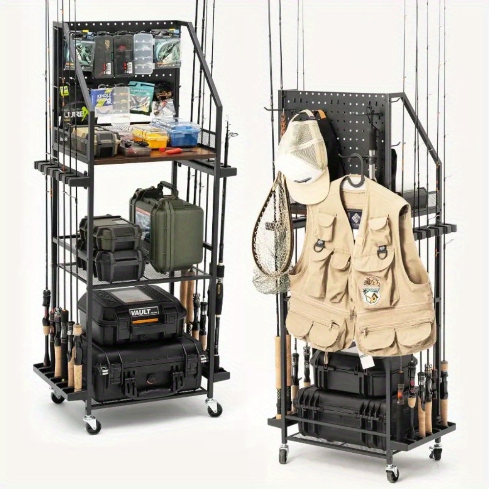 Fishing Rod Holders for Garage - Fishing Rod Case 评论和价格
