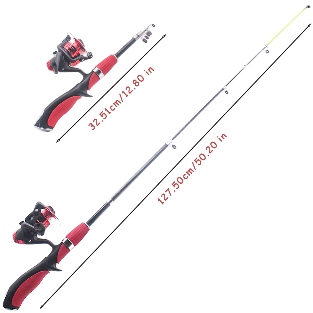 Kids Fishing Pole Set Fishing  - Fishing Rod Ice 评论和价格